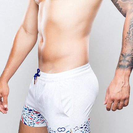 2eros Seascape 3" swim short white