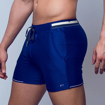 Supawear Full Lined 4" mesh short limoges blue