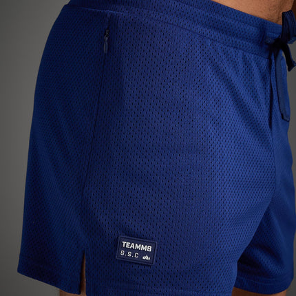 Teamm8 S.S.C 3" mesh short blue