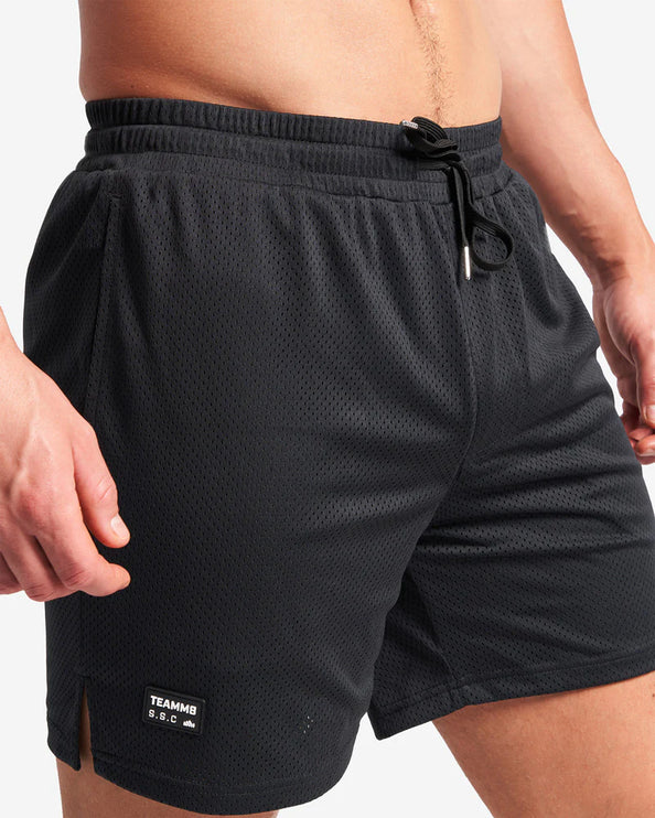 Teamm8 S.S.C 6" mesh short black