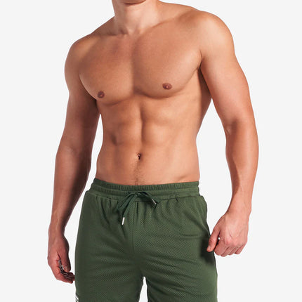 Teamm8 S.S.C 6" mesh short forest green