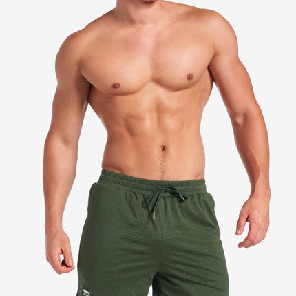 Teamm8 S.S.C 6" mesh short forest green