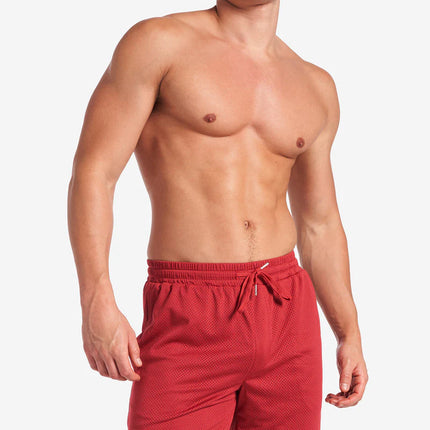 Teamm8 S.S.C 6" mesh short red