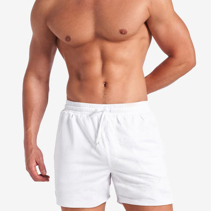 Teamm8 S.S.C 6" mesh short white