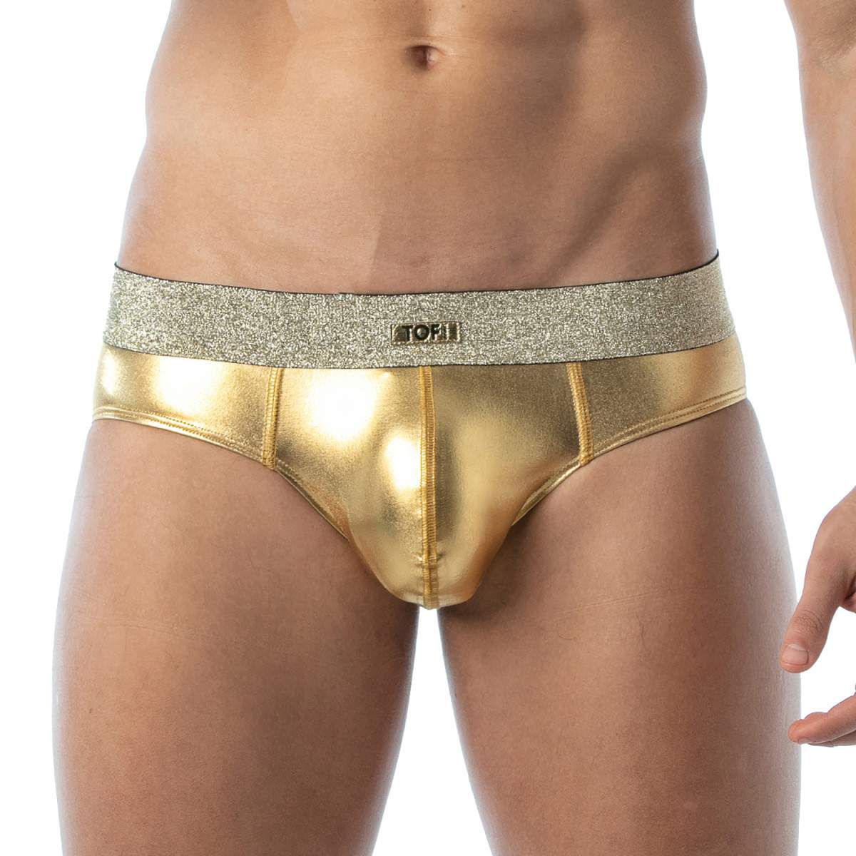 Underwear Suggestion: TOF Paris - Metal Briefs - Golden