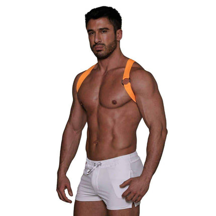 TOF Party Boy harness neon orange