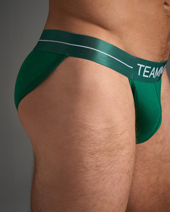 Teamm8 Icon Sport brief modal forest green