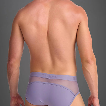 Teamm8 Score Sheer brief mesh lilac