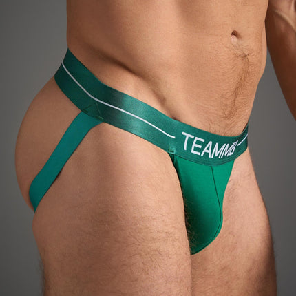 Teamm8 Icon jockstrap modal forest green