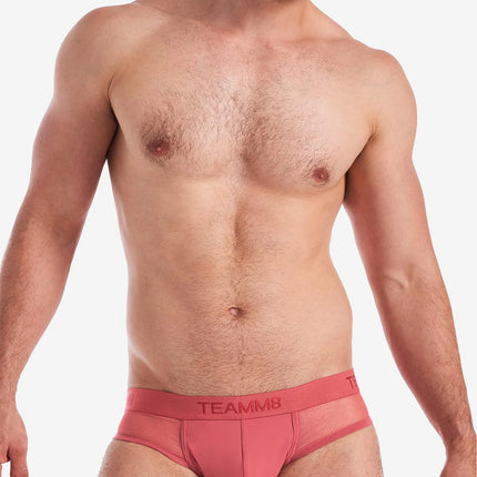 Teamm8 Score Sheer jockstrap mesh baroque rose