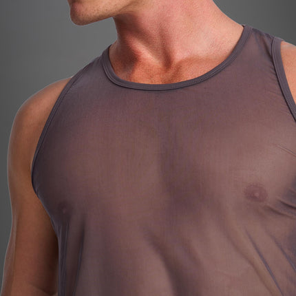 Teamm8 Score Sheer tank mesh gunmetal