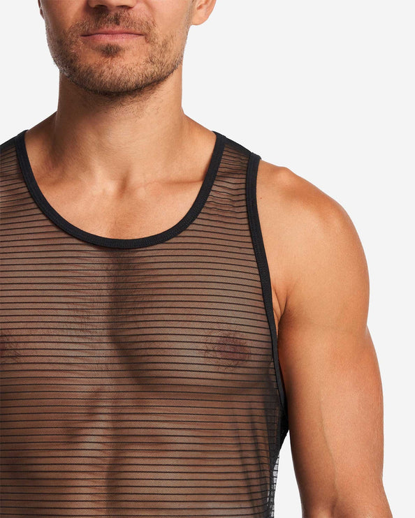 Teamm8 Manuel tank mesh noir black