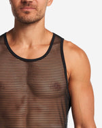 Teamm8 Manuel tank mesh noir black