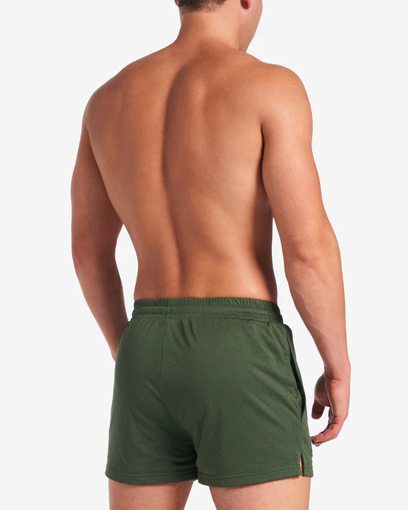 Teamm8 S.S.C 3" mesh short forest green