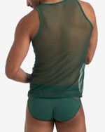 Teamm8 Score Sheer tank mesh hunter green