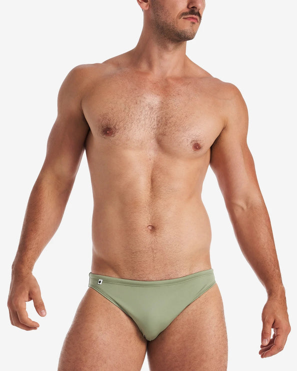 Teamm8 Bass swim brief army green