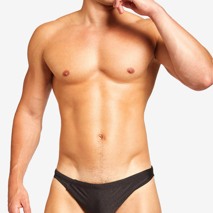 Teamm8 Bass mesh swim brief black