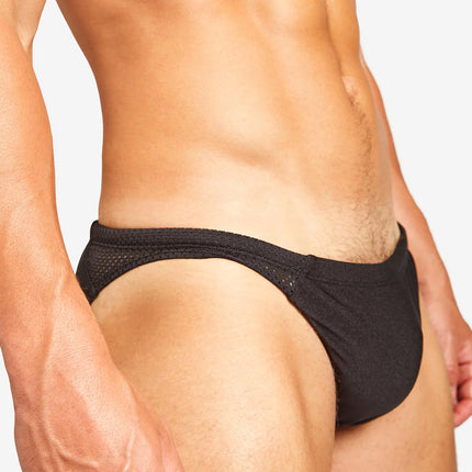 Teamm8 Bass mesh swim brief black