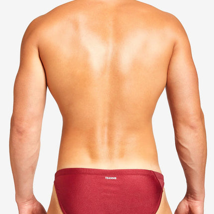 Teamm8 Bass mesh swim brief red