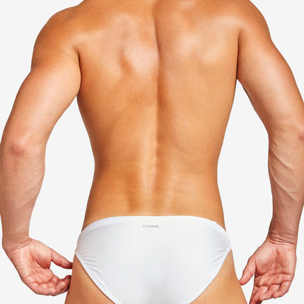 Teamm8 Bass mesh swim brief white