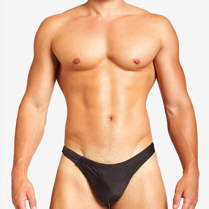 Teamm8 Bass mesh swim thong black