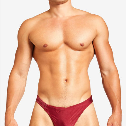 Teamm8 Bass mesh swim thong red