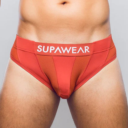 Supawear Vortex brief cranberry