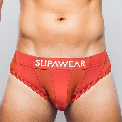 Supawear Vortex brief cranberry