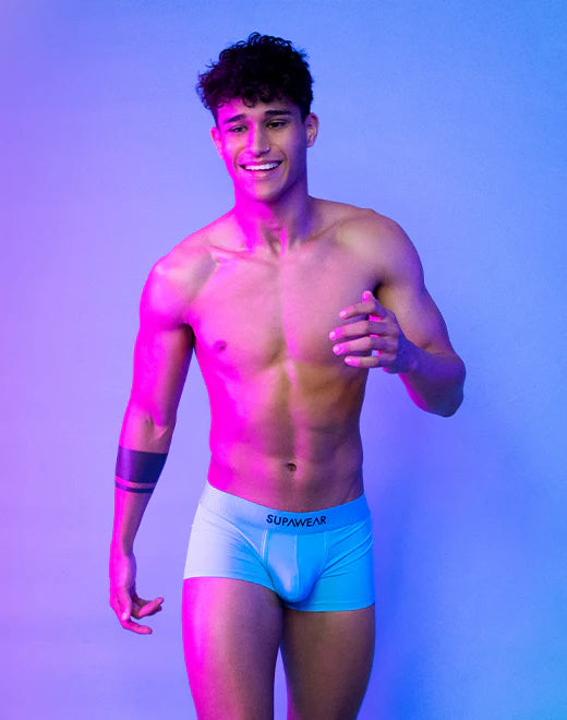 Supawear Neon boxer blue