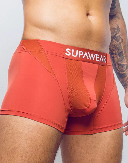 Supawear Vortex boxer cranberry