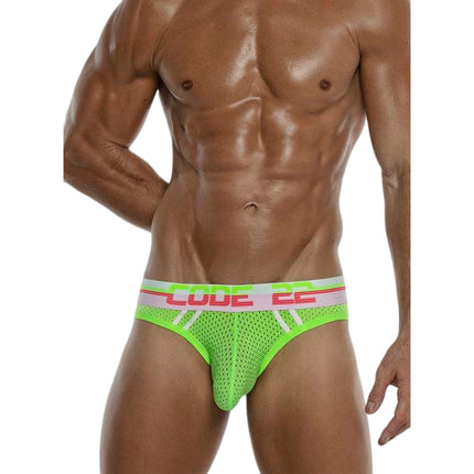 Code 22 Neon jockbrief 2045 lime