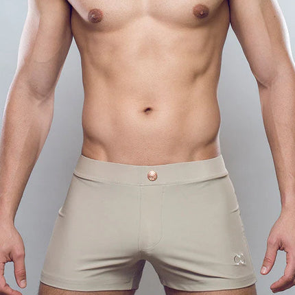 2eros Bondi swim boxer trunk taupe