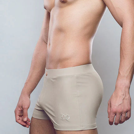 2eros Bondi swim boxer trunk taupe