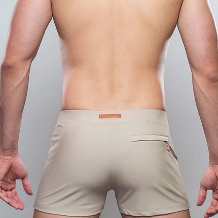 2eros Bondi swim boxer trunk taupe