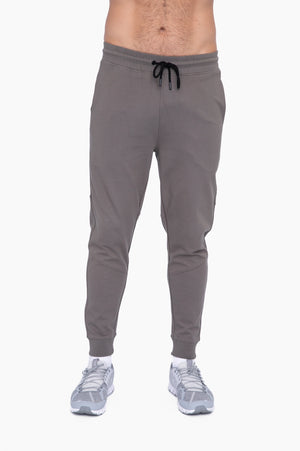 Mono B Sleek slim-fit jogger pants olive