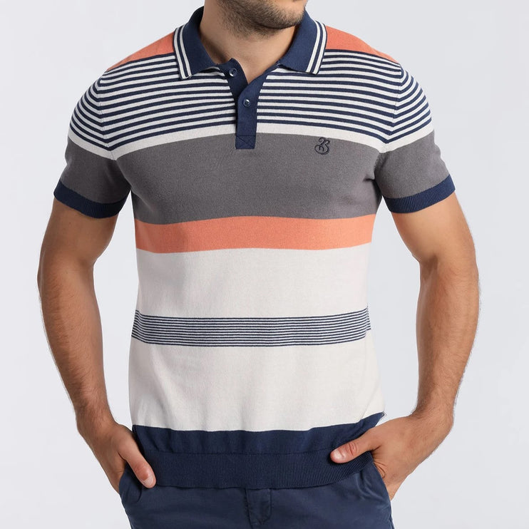 Bendorff striped cotton polo shirt