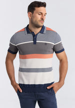 Bendorff striped cotton polo shirt