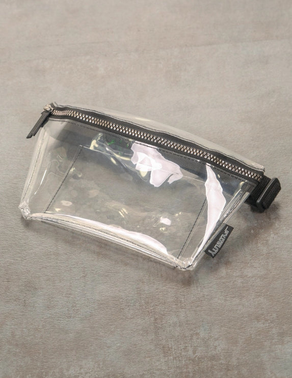 Clear ultra slim fanny pack