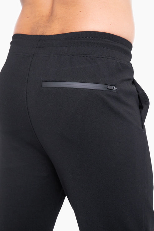 Mono B Sleek slim-fit jogger pants black