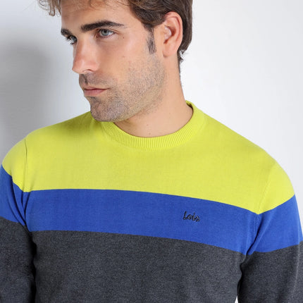 Lois lightweight color block sweater