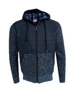 Sugar Ethan hooded jacket midnight blue