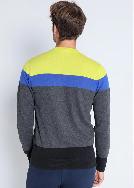 Lois lightweight color block sweater