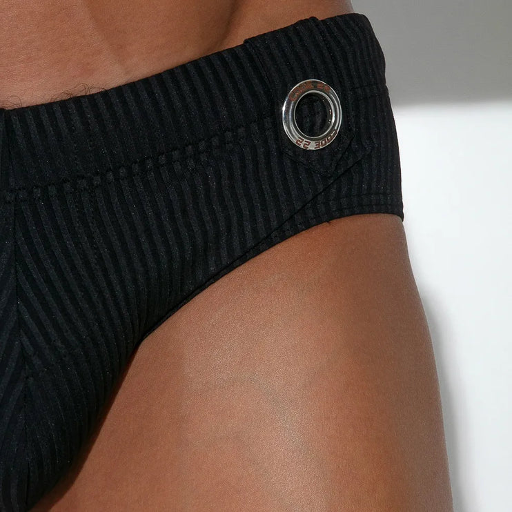 Code 22 Heritage enhancing swim brief 24011 black