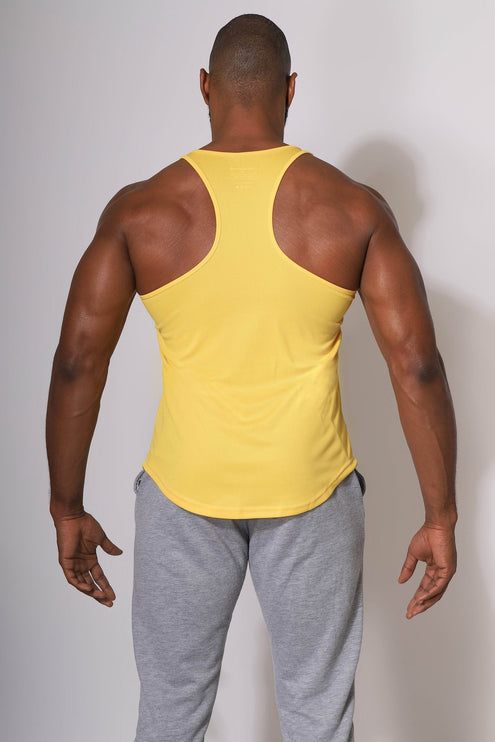 Jed North Microfiber Dri-fit tank yellow