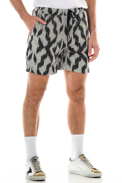 OP Loma Volley 6" short grey/black