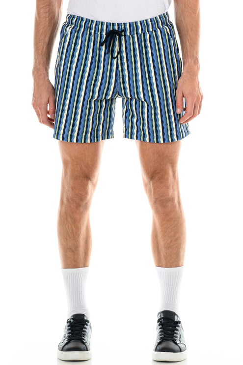 OP Palm Volley 6" short blue