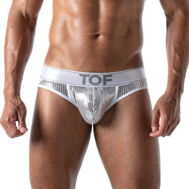 TOF Star jockbrief silver