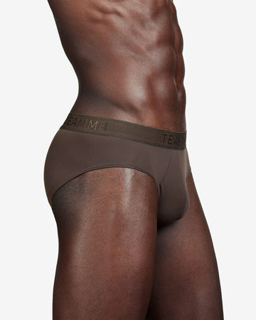 Teamm8 Skin brief stunning dark brown – Egoist Underwear