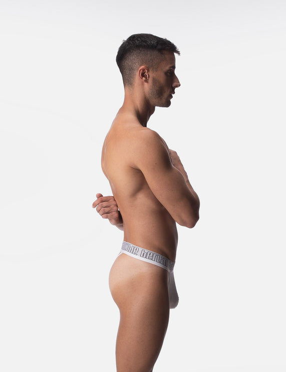 Barcode Berlin Ashley cotton thong white