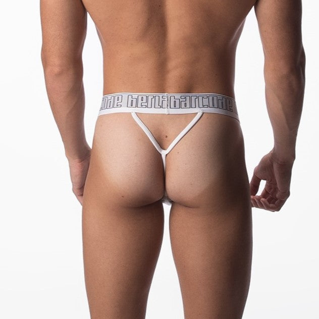 Barcode Berlin Ashley cotton thong white